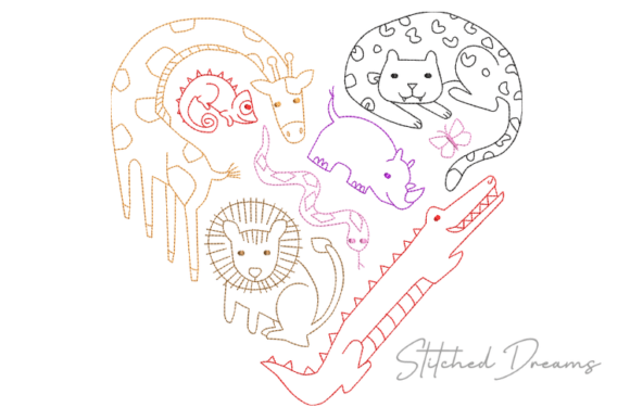 Beautiful Animals Embroidery Design Review
