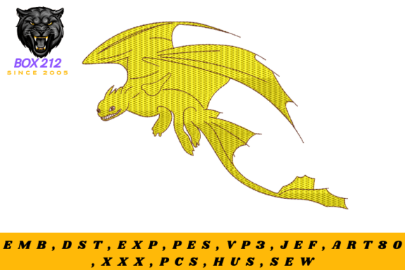 Digital Dragon Embroidery Design Review