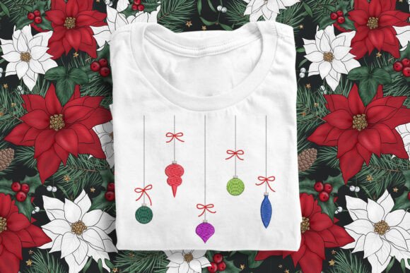 Hanging Christmas Ornaments Embroidery Review