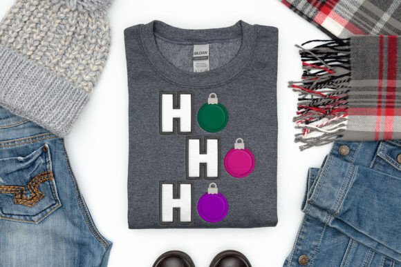 HoHoHo and Ornaments Applique Embroidery Review