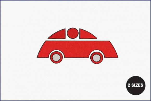 Red Car Embroidery Design Review