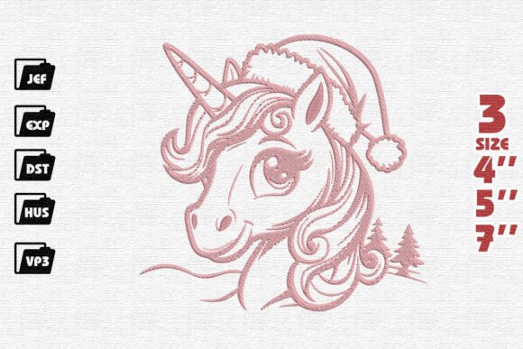Santa’s Unicorn Embroidery Review