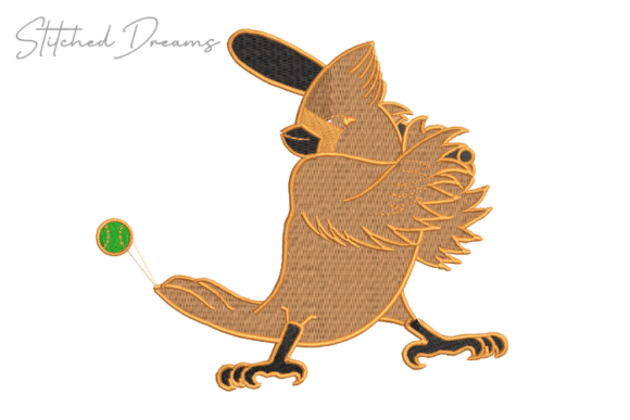The Bird is Playing Embroidery Design Review